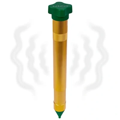 Immagine di Gardigo® Repellente Talpe e Formiche con Vibrazione Anti Talpe, Frequenze Alternate ca. 1250 m² Scaccia da Giardino a Batterie Resistente alle Intemperie Dissuasore