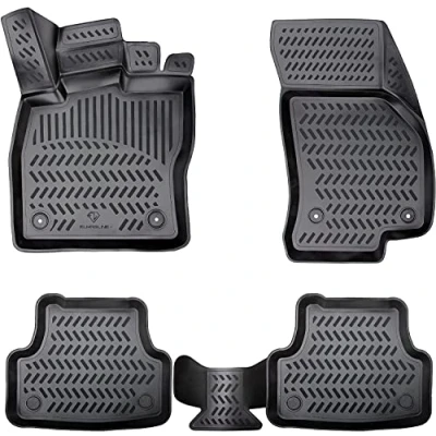 Immagine di ELMASLINE Set di tappetini in gomma 3D per Mazda CX 60 dal 2022 bordo alto accessori CX60