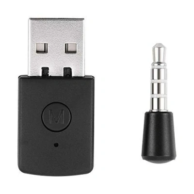 Immagine di Adattatore Bluetooth USB, Wireless Dongle per Ricevitore e Trasmettitore 5.0 Playstation PS4