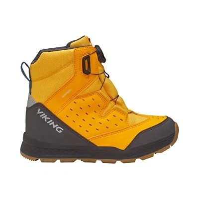 Immagine di Viking Es​p​o​ Hi​g​h​ 2 WP BOA Wa​r​m​, Stivali da Neve Unisex Bambini e ragazzi, Multicolore (Apricot/Ocean), 32 EU