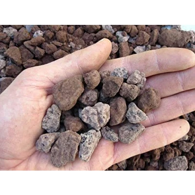 Immagine di Lapillo vulcanico rosso, lava vulcanica 10/16 mm (1 kg 1,1 lt)