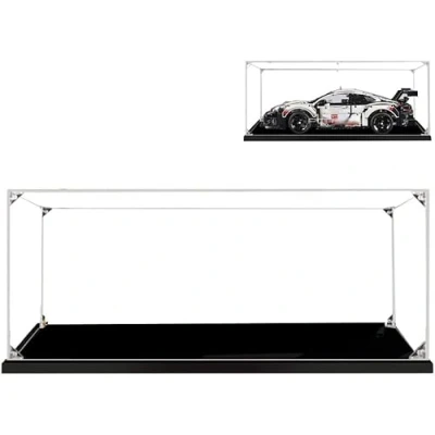 Immagine di vetrina in acrilico per Lego 42096, trasparente antipolvere (Porsche 911 RSR) (non inclusa nel modello)(2mm)