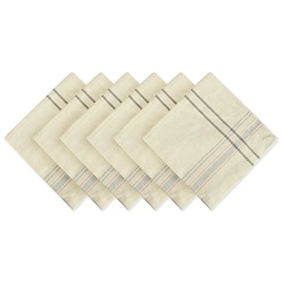 Immagine di DII Copritavolo a Righe, 100% Cotone, Gray, Napkin
