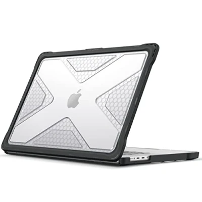 Immagine di FINTIE Custodia Compatibile con MacBook Pro 16&quot; (2023 2021 Versione) A2991 A2780 A2485 M3 M2 M1 Pro/Max Antiurto Robusto Case Bordo in TPU Cover 16&quot;, Transparent