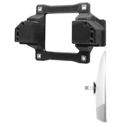 Immagine di 3IDEE Adattatore VESA compatibile con monitor BenQ (EX3203R, EX3501R), set di viti, 75 x mm