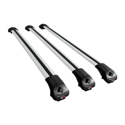 Immagine di apline Compatibile con Seat Arona (KJ7) 2017 2024 ACE 1 Barre Tetto Portapacchi Auto Portatutto Grigo Alluminio 3