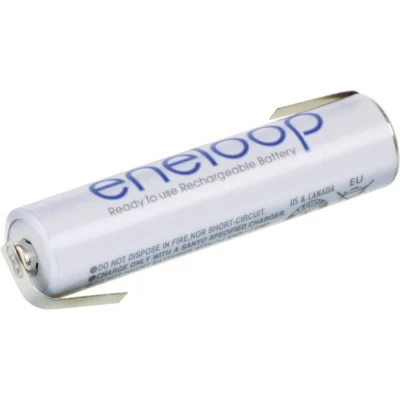 Immagine di Panasonic eneloop ZLF Batteria ricaricabile speciale Ministilo (AAA) linguette a saldare Z NiMH 1.2 V 750 mAh
