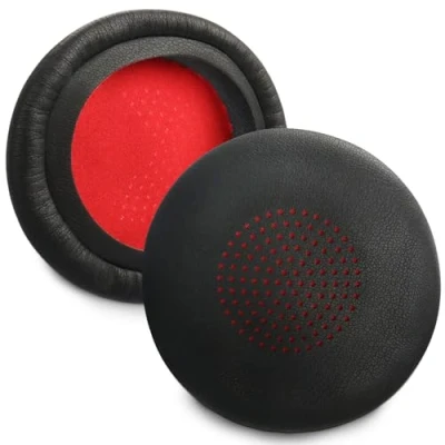 Immagine di Voyager Focus UC B825 Cuscinetti auricolari di ricambio compatibili con cuffie Plantronics Binaural, BLACKWIRE 5220 5210 7225, 2 USB A