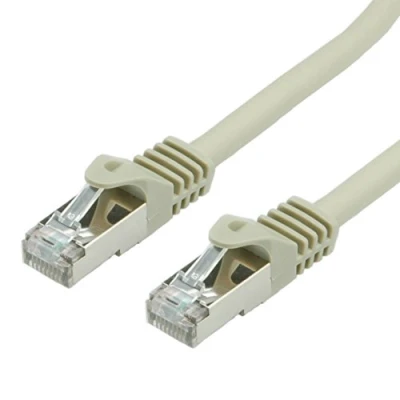 Immagine di Value 21.99.0855 RJ45 cavo di rete, patch CAT 6A/7 S/FTP 5.00 m Grigio doppia schermatura 1 pz.
