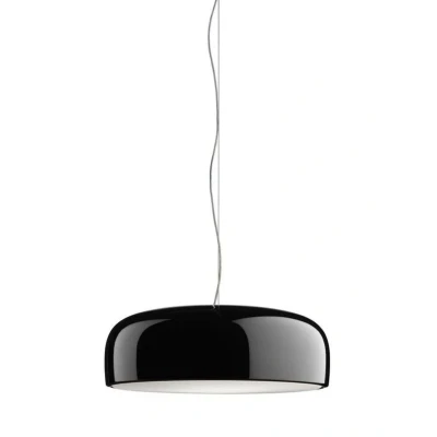 Immagine di FLOS Smithfield S Lampada a sospensione in nero lucido