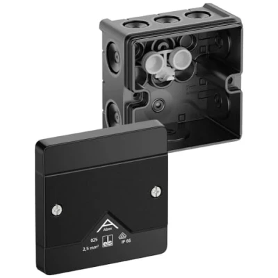 Immagine di Spelsberg 80200001 Cassetta di derivazione (L x L A) 85 52 mm Nero IP66 1 pz.