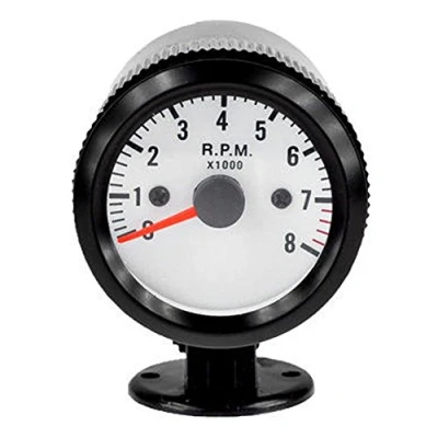 Immagine di Mintice 12V Auto 2&quot; 52mm Universale LED Blu Leggero Manometro Tachimetro Tacho Indicatore Puntatore Calibro Motore Misuratore Meter