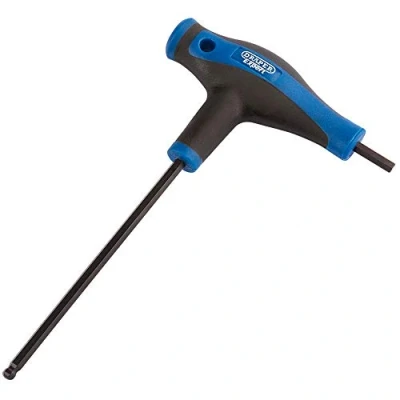Immagine di Draper Thex/SG/B Expert Soft Grip &quot;T Handle Hexagon and Ball End Key, blu, 4.0 mm