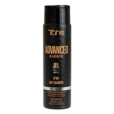 Immagine di Tahe Advanced Barber Shampoo grigio n. 104, 300 ml