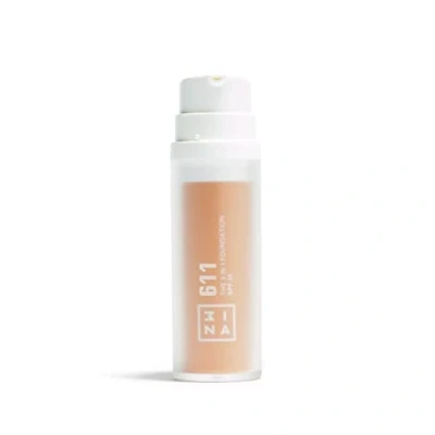 Immagine di 3INA MAKEUP The 3 in 1 Foundation 611 Chiaro Fondotinta con Sottotono Neutro Primer Correttore e Coprente Professionale SPF 15 Vitamina C Vegan Cruelty Free