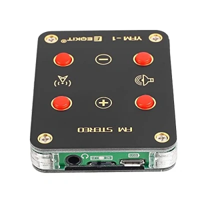 Immagine di FM Stereo DIY Radio Module Kit, Ricevitore Modulo 76 108MHz Kit di Saldatura Elettronica Pratica per Apprendimento