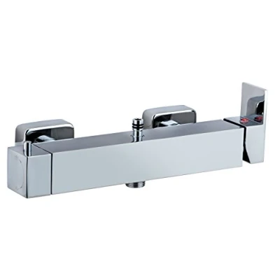 Immagine di Wirquin 60721402 Touch Miscelatore Meccanico Quadrato, Uscita Alta specifica, Cromato, Norme