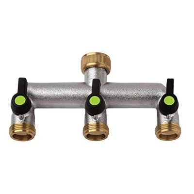 Immagine di S&amp;M 550 256 Rubinetto Tripla, 3 Vie, 3/4 &quot;x 3/4&quot;