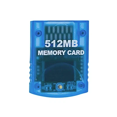 Immagine di Mcbazel Scheda di Memoria Archiviazione per giochi da 512 MB console Wii/Gamecube GC