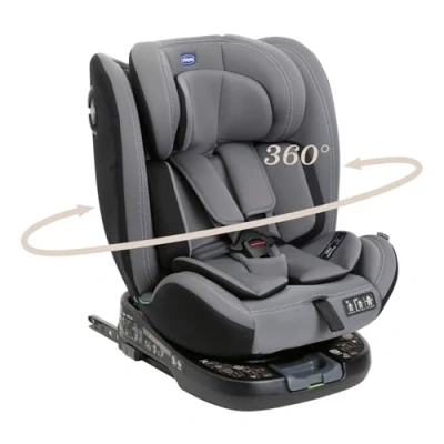 Immagine di Chicco Unico Evo I Size, Seggiolino Auto 0 36 Kg, omologato ECE R129/03, Isofix Girevole A 360 E Reclinabile, Gruppo 0+/1/2/3 Da 12 Anni