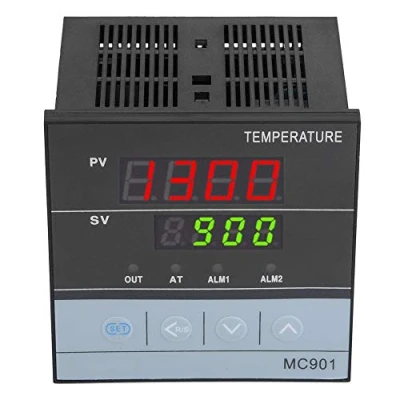 Immagine di Regolatore di temperatura PID digitale MC901 199 1300 C sensore a termocoppia Tipo K Ingresso PT100 Uscita relè SSR