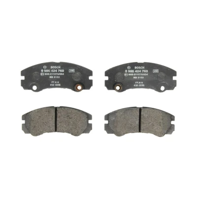 Immagine di BOSCH 0 986 424 760 Kit pastiglie freno Low Metallic con sensore usura integrato OPEL: Frontera B SUV