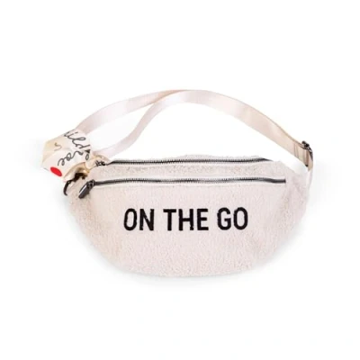 Immagine di Childhome Marsupio On the go Teddy ecru, bianco, S