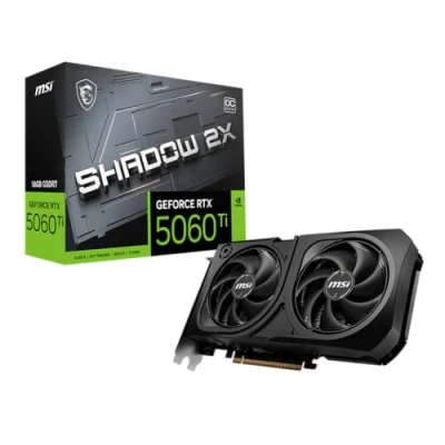 Immagine di MSI GeForce RTX 5060 Ti 16G SHADOW 2X OC PLUS