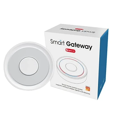 Immagine di Tuya Zigbee 3.0 hub per Smart Home, wireless, controllabile da remoto con App, compatibile Alexa, Google Assistant e Life App (ZigBee Gateway)