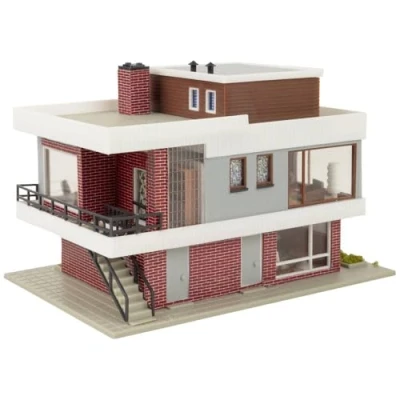 Immagine di B 257 casa moderna con tetto piatto Faller 109257 H0