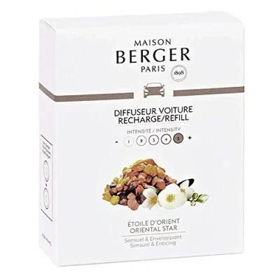 Immagine di Maison Berger Cofanetto 2 Ricariche per diffusore Auto Etoile d&#039;Orient 125ml