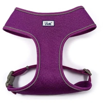Immagine di Ancol Viva Mesh Comfort Harness Viola Large (per Adattarsi Circonferenza 53 74 cm)