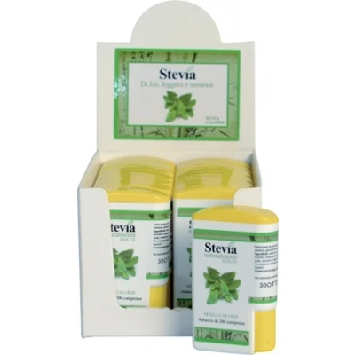 Immagine di STEVIA EDULCORANTE 200 COMPRESSE DISPLAY CONTENENTE 14 DISPENSER
