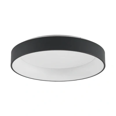 Immagine di plafoniera LED &#039;Aleksi&#039; dimmerabile (Moderno) colore Nero, in Metallo ad es. Cucina (1 luce, lampadina inclusa) di Arcchio lampada LED,