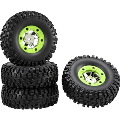 Immagine di Ruote complete 1:10 XS Buggy Reely Block profilo 6 raggi Argento 4 pz.