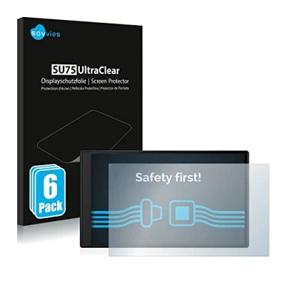Immagine di savvies (6 Pezzi Pellicola Protettiva per Garmin DriveSmart 76 MT D Protezione Schermo Trasparente