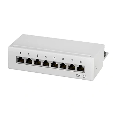 Immagine di LogiLink NP0018 8 Porte Patch panel CAT 6A 1 U