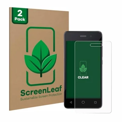 Immagine di ScreenLeaf (2 Pezzi Pellicola protettiva per Omnipod Dash [Proteggi Schermo Sostenibili, Clear, Antigraffio]