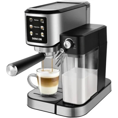 Immagine di Sencor MACCHINA PER CAFFÈ ESPRESSO SEMI AUTOMATICA SES 4910SS