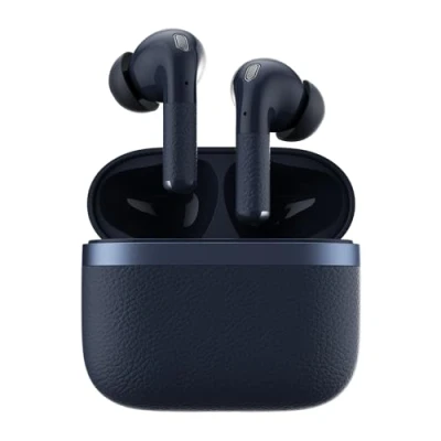 Immagine di Edifier W260NC Auricolari Cancellazione Attiva del Rumore da 45dB, Hi Res Audio Wireless con LDAC, AAC, 6 Microfoni AI Clear Calls, 2 Driver Dinamica, IP54 Impermeabile, Bluetooth 5.3, Blue Scuro