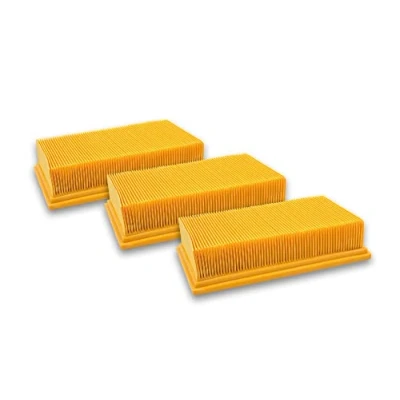 Immagine di vhbw 3x filtro a pieghe piatte compatibile con Kärcher NT 25/1 Ap, 35/1 Tact/Te/M, 361 Eco/Te/M, 45/1 Tact/Te/M aspirapolvere Elemento filtrante