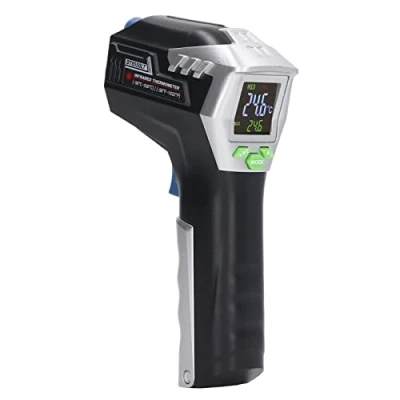 Immagine di Pistola di Misurazione della Temperatura a Infrarossi, Rapporto Distanza 12: 1 Termometro Infrarossi Leggero Spegnimento Automatico 50 ℃ 550 per la Riparazione