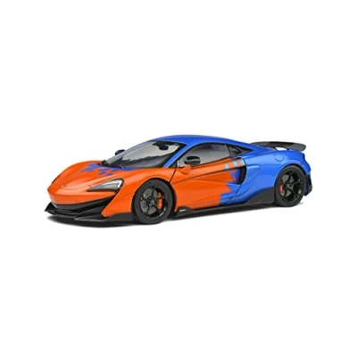 Immagine di solido S1804503 1:18 McLaren 600LT F1 Team Tribute Livery 2019 Auto da collezione in miniatura, Multi