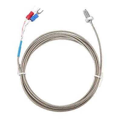 Immagine di Cavo di termocoppia tipo K M6 Sonda misurazione temperatura filettatura BSW(2M)
