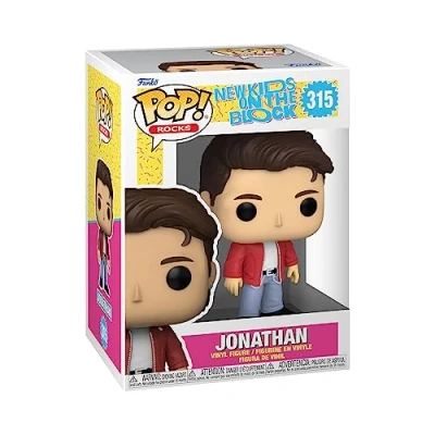 Immagine di Funko POP! Rocks: NKOTB Jonathan Knight New Kids On The Block Figura in Vinile da Collezione Idea Regalo Merchandising Ufficiale Giocattoli per Bambini e Adulti Music Fans