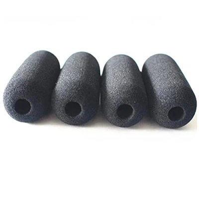 Immagine di 4 pacchetti di coperture in schiuma per microfono Parabrezza compatibili HMEC 25, HME100, HME110, 400 e cuffie da gioco