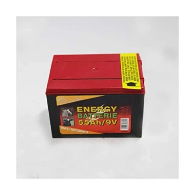 Immagine di PILA 9V 55AH 5000H BATTERIA PER ELETTRIFICATORI RECINZIONI ELETTRIFICHE