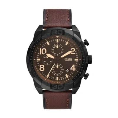Immagine di Fossil Bronson Cronografo, Uomo, Taglia: One Size, Black