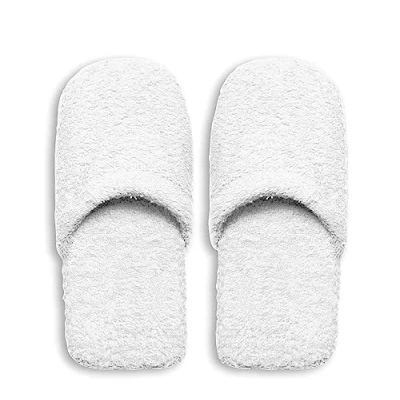 Immagine di Excelsa Bagno Caldo Pantofole Da Uomo, Spugna, Bianco, 30x12x5 cm