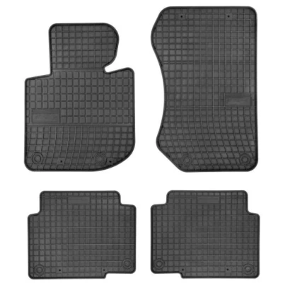 Immagine di FROGUM 546351 Set tappetino Gomma anteriore e posteriore 4 nero Su misura BMW: 3 Compact, Touring, Sedan